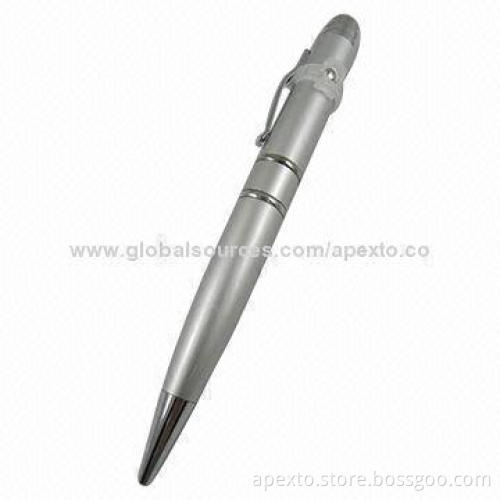 USB Pen Drive with Laser Pointer, Color Printing and 16 and 32GB Capacity